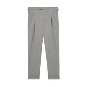 REISS Complex Relaxed Fit Herringbone Trouser